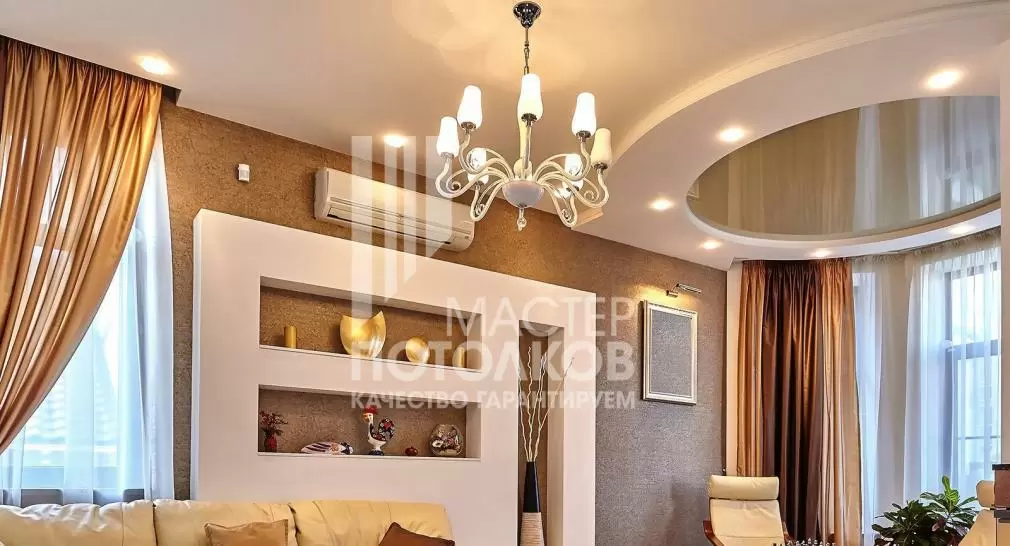 зонирование помещения без перегородки