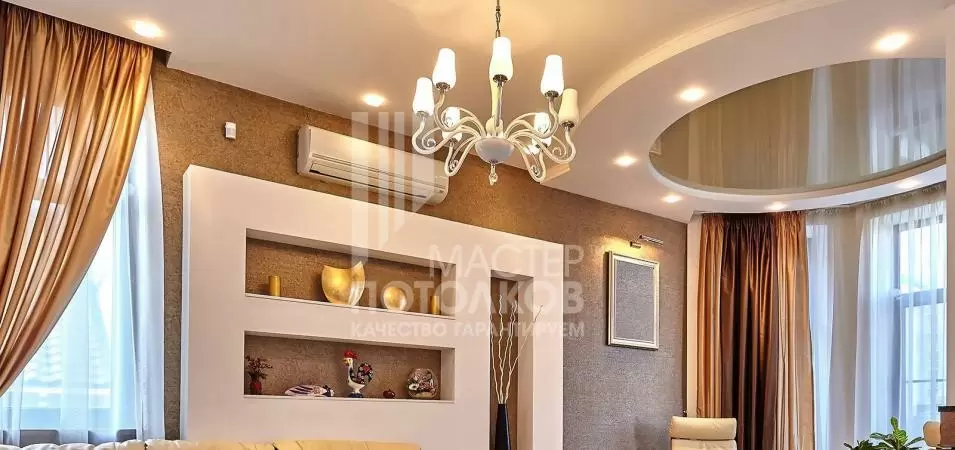 зонирование помещения без перегородки