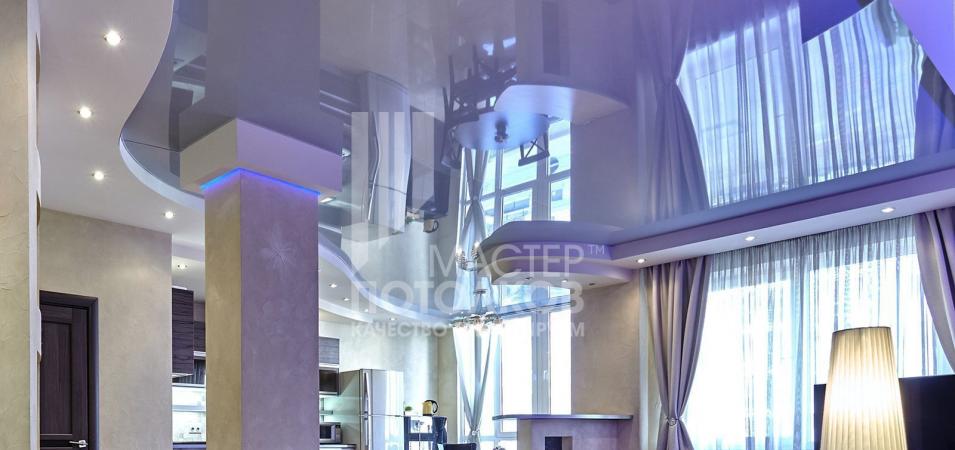 современный дизайн колонны в квартире