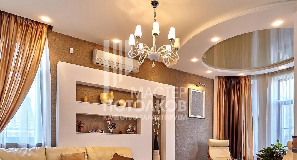 зонирование помещения без перегородки