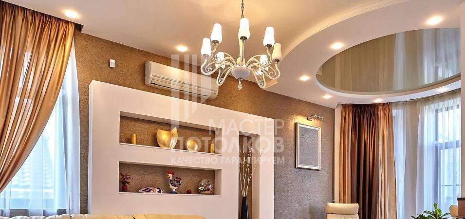 зонирование помещения без перегородки